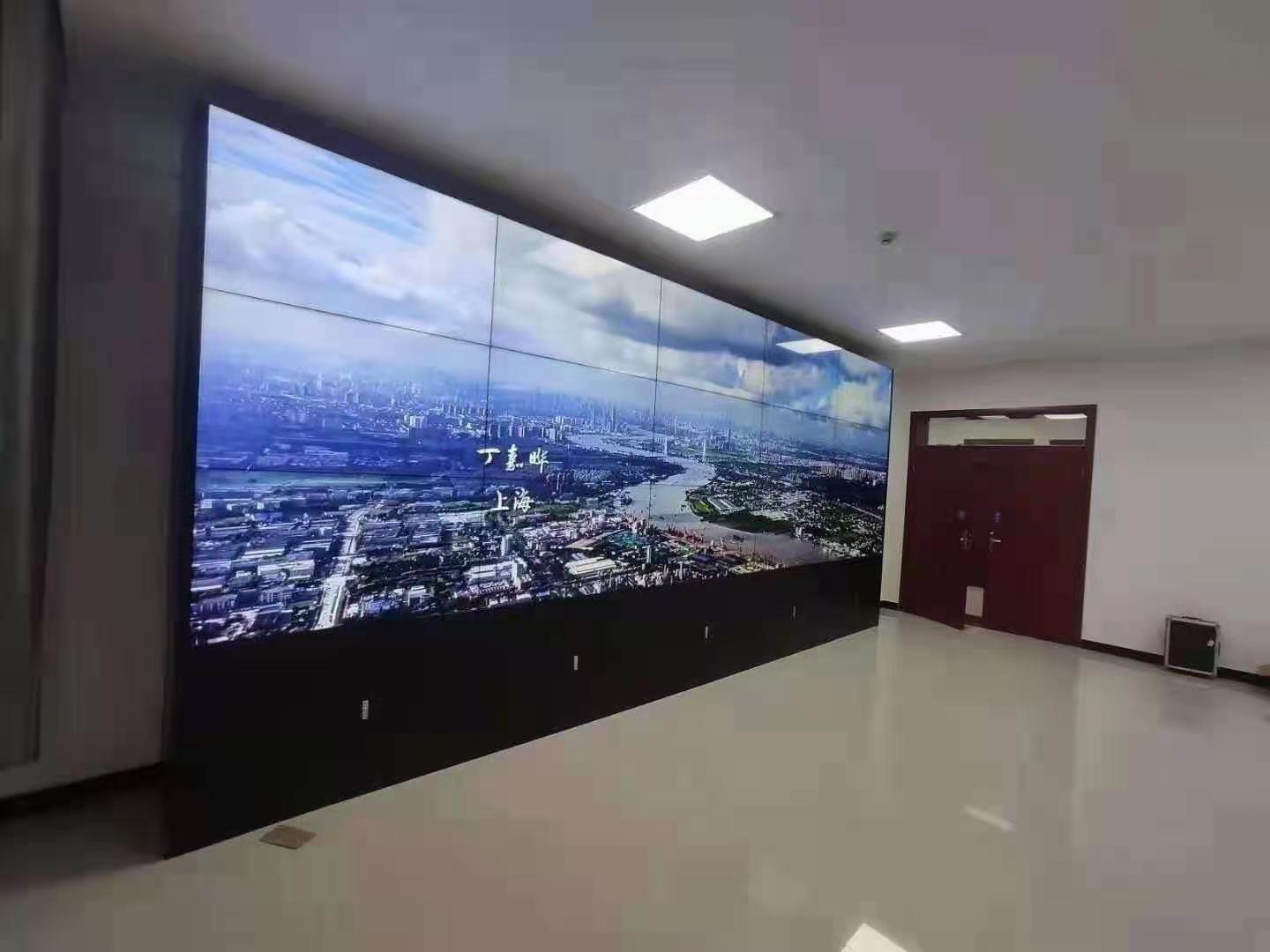 防城港拼接屏-55寸京东方液晶拼接屏3X4案例展示